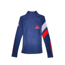 Manufacture Women's Fitted Waist Long Sleeve Polo Shirt Personal Design Royal Blue Half Chest Zip Print Equestrian Polo Shirt Polo Shirt Manufacturer P1413 Manufacture Women's Fitted Waist Long Sleeve Polo Shirt Personal Design Royal Blue Half Chest Zip Print Equestrian Polo Shirt Polo Shirt Manufacturer P1413